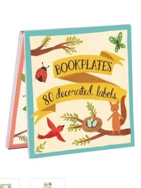 Quill & Fox Designs Bookplates. NWT
